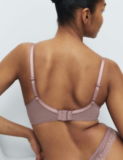 Jasmine Lace Wired Balcony Bra F-H