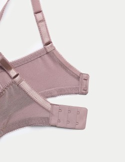 Jasmine Lace Wired Balcony Bra F-H