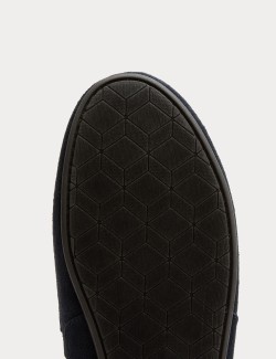 Suede Moccasin Slippers with Freshfeet™