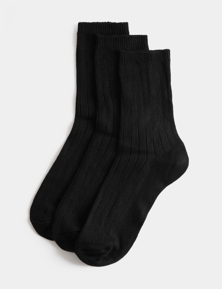 3pk Thermal Sumptuously Soft™ Ankle High Socks