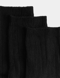 3pk Thermal Sumptuously Soft™ Ankle High Socks
