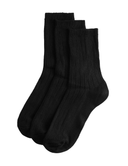 3pk Thermal Sumptuously Soft™ Ankle High Socks