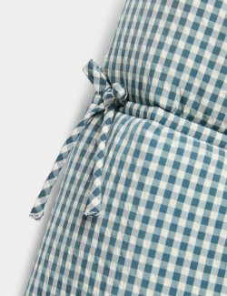 Péřová ginghamová bunda Stormwear™ (6–16 let)
