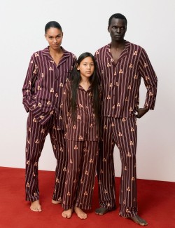 Spencer Bear™ Striped Christmas Family Pyjamas (1-16 Yrs)