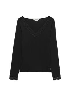 Modal Rich Thermal Top with Cashmere