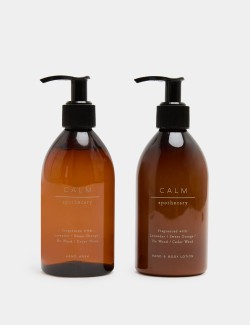 Duo Apothecary Calm – mycí gel na ruce a mléko na ruce a tělo