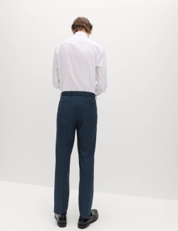 Tapered Fit Self Belt Twill Trousers