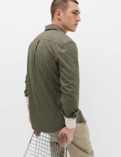 Pure Cotton Flannel Shirt
