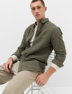 Pure Cotton Flannel Shirt
