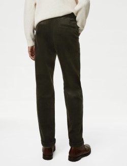 Regular Fit Corduroy Stretch Trousers