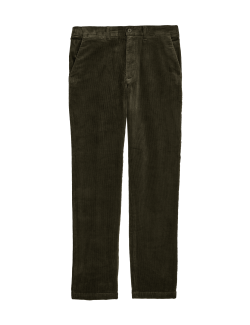 Regular Fit Corduroy Stretch Trousers