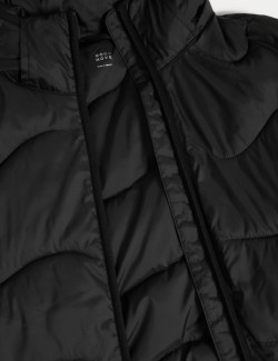 Stormwear™ Quilted Hooded Longline Puffer Coat