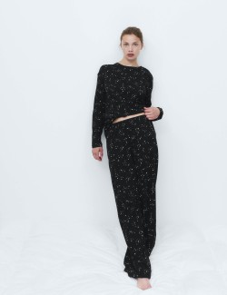 Pure Cotton Printed Pyjama Set