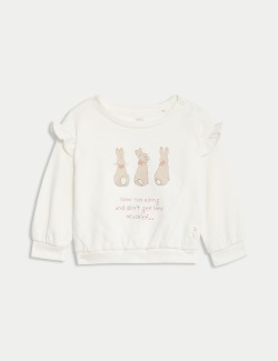 Cotton 2pc Peter Rabbit™ Sweat Outfit (0-3 Yrs)