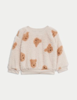 Borg Bear Top & Leggings Outfit (0-3 Yrs)