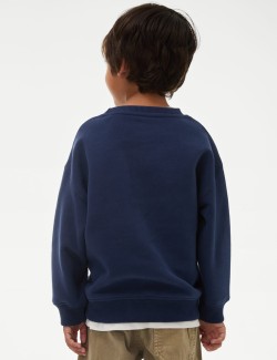 Cotton Rich Spencer Bear™ Sweatshirt (2-8 Yrs)