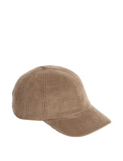 Kids' Cotton Rich Cord Baseball Cap (6-13 Yrs)