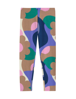 Cotton Rich Abstract Print Leggings (2-8 Yrs)