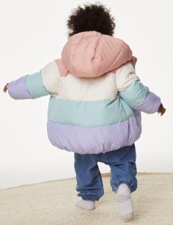 Stormwear™ Borg Lined Padded Jacket (0-3 Yrs)