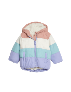 Stormwear™ Borg Lined Padded Jacket (0-3 Yrs)