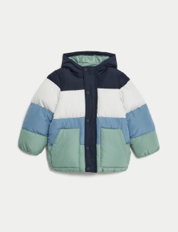 Stormwear™ Padded Colour Block Coat (2-8 Yrs)