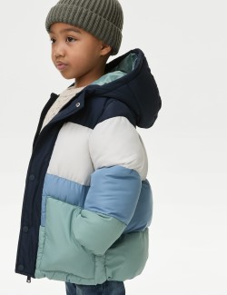 Stormwear™ Padded Colour Block Coat (2-8 Yrs)