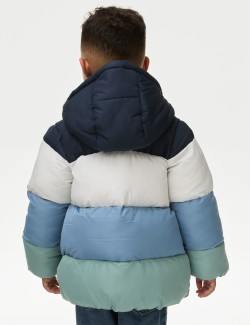 Stormwear™ Padded Colour Block Coat (2-8 Yrs)