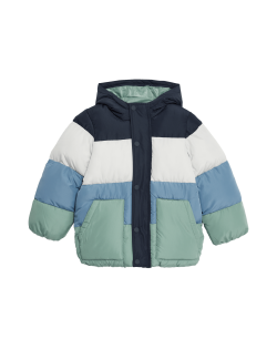 Stormwear™ Padded Colour Block Coat (2-8 Yrs)