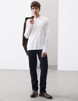 Pure Supima® Cotton Long Sleeve T-Shirt