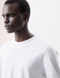 Pure Supima® Cotton Long Sleeve T-Shirt