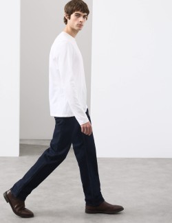 Pure Supima® Cotton Long Sleeve T-Shirt