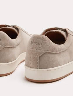 Suede Lace Up Trainers