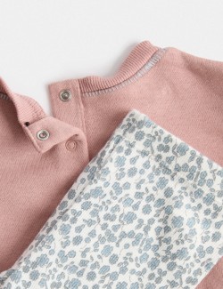 Outfit s motivem Peter Rabbit™, s vysokým podílem bavlny (0–3 roky)