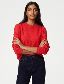 Recycled Blend Crew Neck Jumper