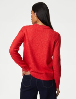 Recycled Blend Crew Neck Jumper