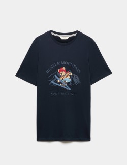 Pure Cotton Spencer Bear™ Graphic T-Shirt