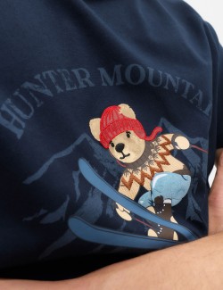 Pure Cotton Spencer Bear™ Graphic T-Shirt