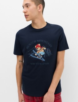 Pure Cotton Spencer Bear™ Graphic T-Shirt