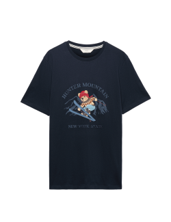 Pure Cotton Spencer Bear™ Graphic T-Shirt