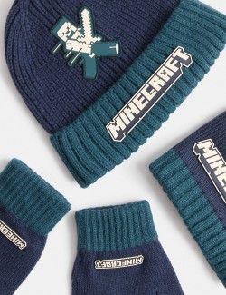 3pk Minecraft™ Hat, Scarf & Glove Set