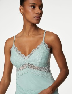 Body Soft™ Lace Trim Cami Top