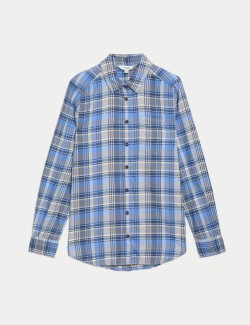 Pure Cotton Checked Shirt