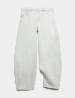 Džínové džíny Barrel Fit Baggy (6-16 let)