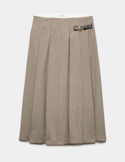 Skládaný zavinovací midi kilt