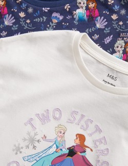 2pk Pure Cotton Disney™ Frozen 2 Tops  (2-8 Yrs)