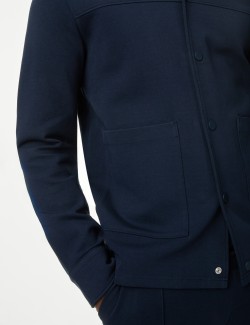 Cotton Rich Jersey Jacket