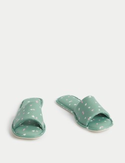 Open Toe Slider Slippers