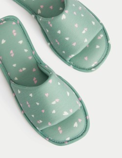 Open Toe Slider Slippers