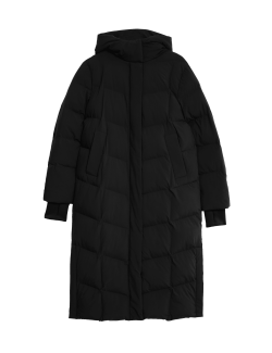 Thermowarmth™ Hooded Longline Duvet Coat