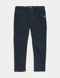 Skinny Cotton Rich Elasticated Waist Jeans (2-8 Yrs)